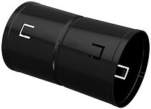 Муфта соединительная для двустенных труб IEK Д=110 черный фото Муфта соединительная для двустенных труб IEK Д=110 черный картинка